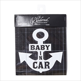[ザ ワンダレック]Baby in Car Sticker（ダイカット ステッカー）⑥ ANCHOR