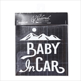 [ザ ワンダレック]Baby in Car Sticker（ダイカット ステッカー）⑨ MNT2