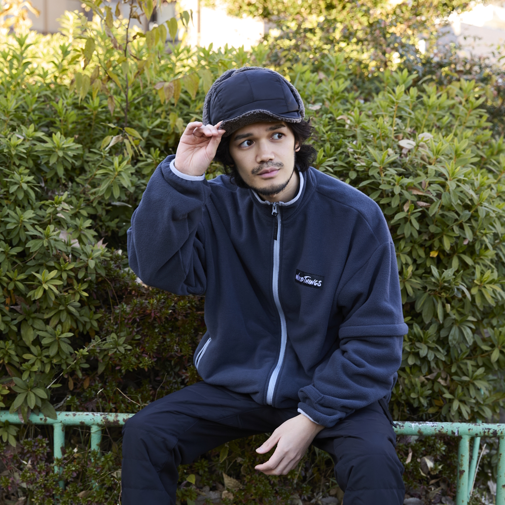[ワイルドシングス×ゴーアウト]3WAY FLEECE JACKET