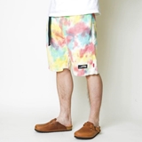 [ワイルドシングス×ファッティー×ゴーアウト]TIE DYE HEMP TWILL CLIMBING SHORT
