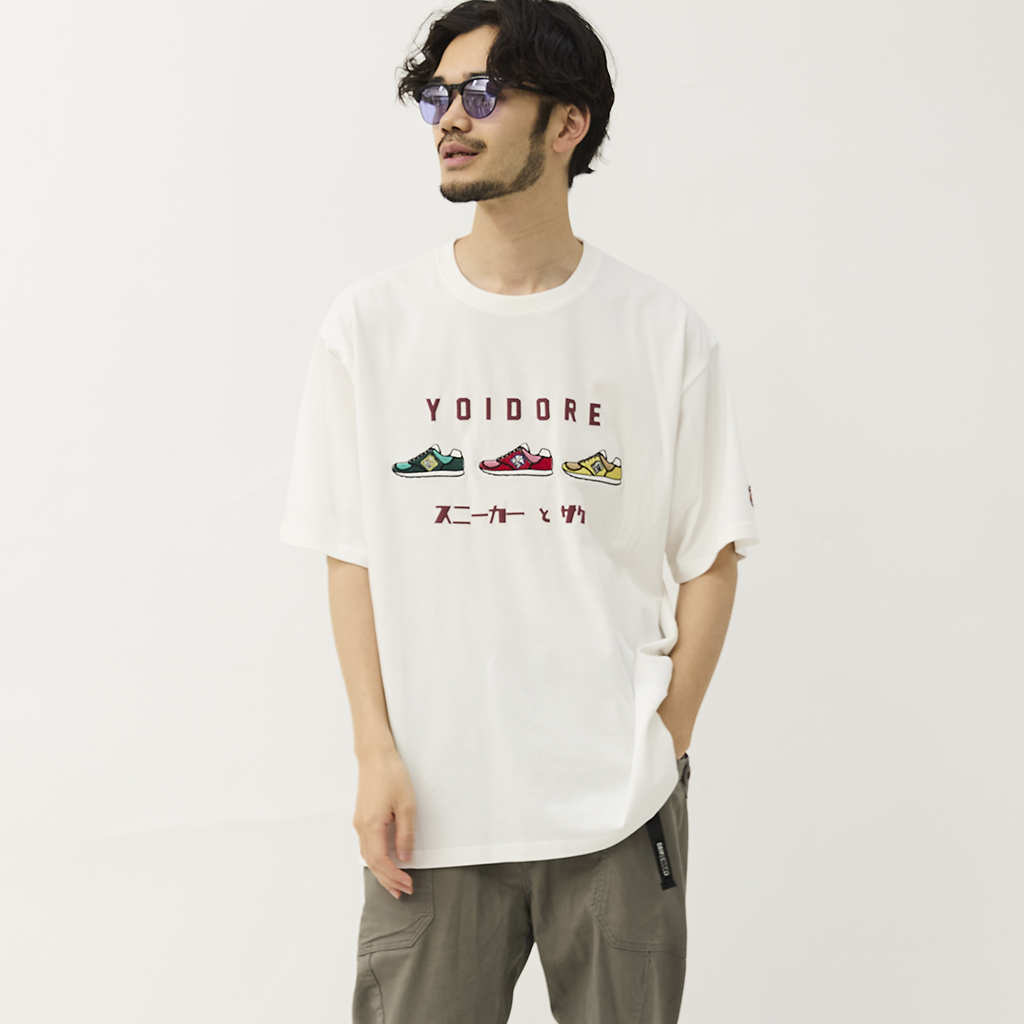 [ヨイドレ]ビールとスニーカーTEE