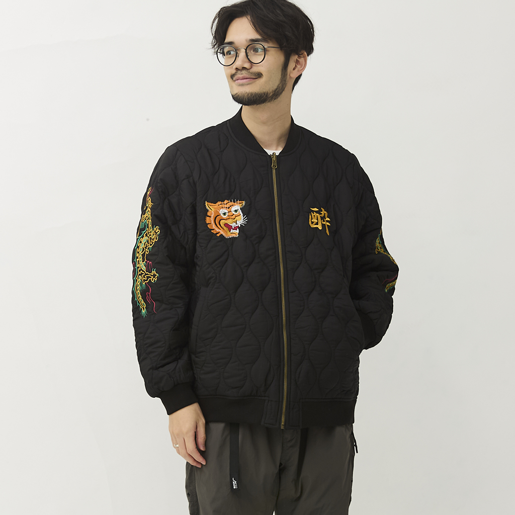 [ヨイドレ]スーベニア キルティング リバーシブルJKT