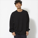 [エンワーク]11.8oz WATER REPELLENT LOOPWHEEL COTTON TERRY CREWNECK