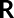 R