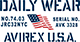 AVIREX DAILY WEAR