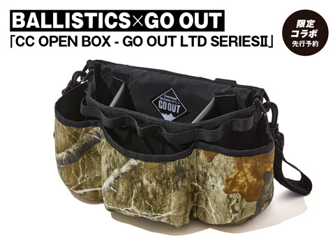 Ballistics × GO OUT「CC OPEN BOX - GO OUT LTD SERIESⅡ」