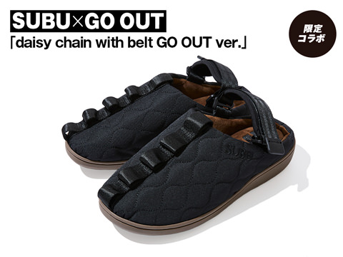 SUBU × GO OUT「daisy chain with belt GO OUT ver.」