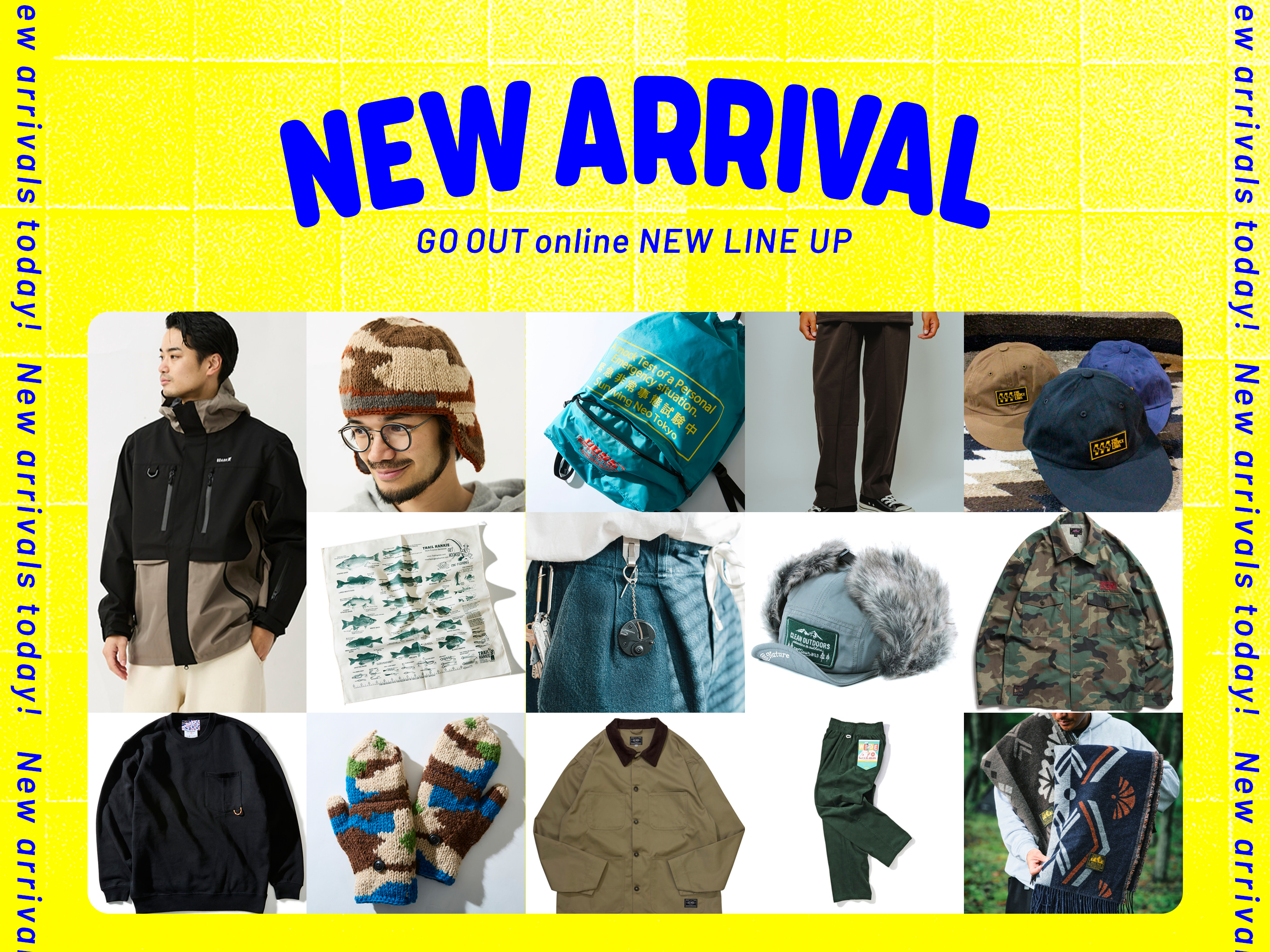 GO OUT Online（ゴーアウト） ｜アウトドア・ファッションの通販